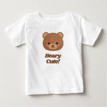 T-shirt bébé ours en peluche