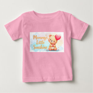 T-shirt Pour Bébé T-shirt bébé - Ours en peluche mignon garçon & fil