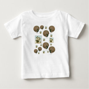 T-shirt Pour Bébé T-shirt bébé paon