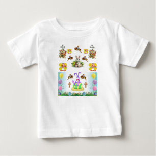 T-shirt Pour Bébé T-shirt bébé Pâques