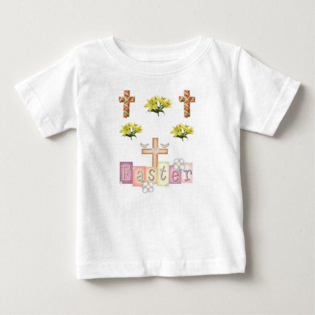 T-shirt Pour Bébé T-shirt bébé Pâques (Devant)