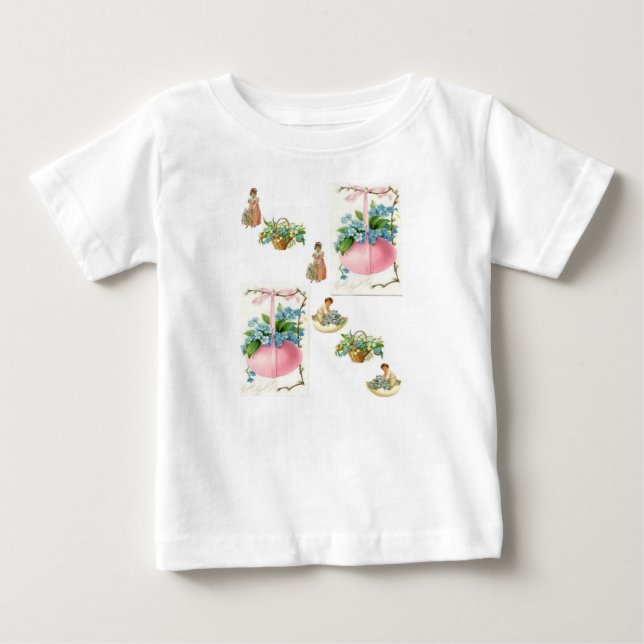 T-shirt Pour Bébé T-shirt bébé Pâques (Devant)