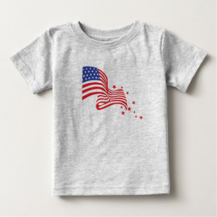 T-shirt Pour Bébé T-shirt bébé patriotique