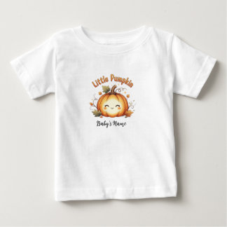 T-shirt Pour Bébé T-shirt bébé personnalisé petit Citrouille