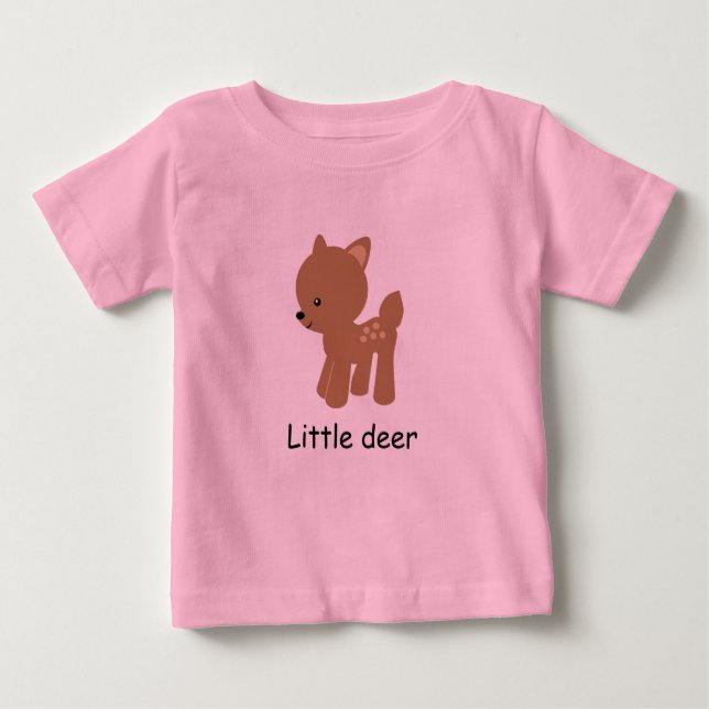 T-shirt Pour Bébé T-shirt bébé petit cerf (Devant)