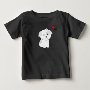 T-shirt Pour Bébé T-Shirt Bébé Petit Chien