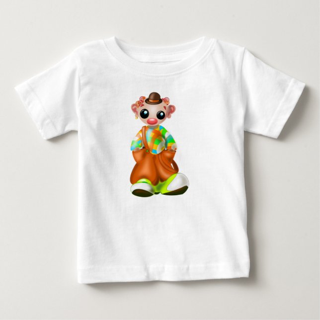 T-shirt Pour Bébé T-shirt bébé petit clown (Devant)