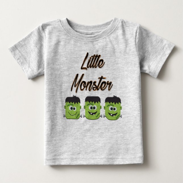 T-shirt Pour Bébé T-shirt bébé petit monstre (Devant)