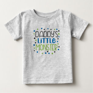 T-shirt Pour Bébé T-shirt bébé petit monstre de papa