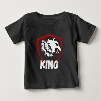 T-shirt Pour Bébé T-shirt Bébé Petit Roi Lion