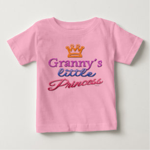 T-shirt Pour Bébé T-shirt bébé petite princesse de mamie