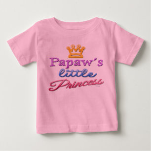 T-shirt Pour Bébé T-shirt bébé petite princesse de Papaw