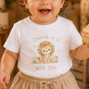 T-shirt Pour Bébé T-Shirt Bébé Premier Anniversaire Nom Personnalisé