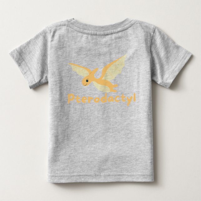 T-shirt Pour Bébé T-shirt bébé Ptérodactyle (Dos)