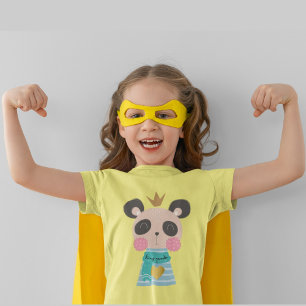 T-shirt Pour Bébé T-shirt bébé Roi Panda