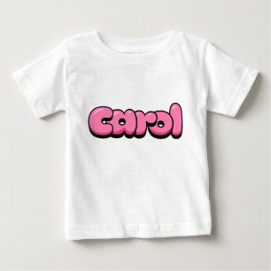 T-shirt Pour Bébé T-shirt bébé rose Carol