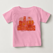 T-shirt bébé rose I Spill Things