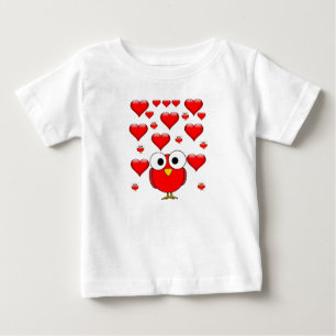 T-shirt Pour Bébé T-shirt bébé Saint Valentin