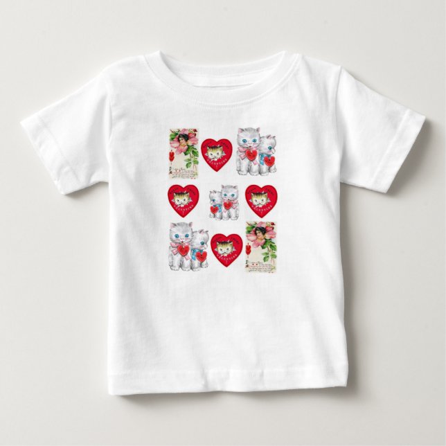 T-shirt Pour Bébé T-shirt bébé Saint Valentin (Devant)