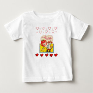 T-shirt Pour Bébé T-shirt bébé Saint Valentin