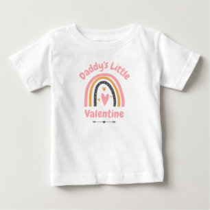 T-shirt Pour Bébé T-shirt bébé Saint Valentin de papa