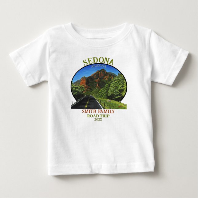 T-shirt Pour Bébé T-shirt bébé Sedona Arizona Arizona (Devant)