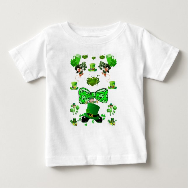 T-shirt Pour Bébé T-shirt bébé St. Patrick's Day (Devant)