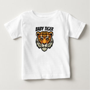 T-shirt Pour Bébé T-Shirt Bébé Tigre Personnalisé