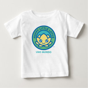 T-shirt Pour Bébé T-shirt bébé UNO MUNDO, Happy Little Lotus HLL_06