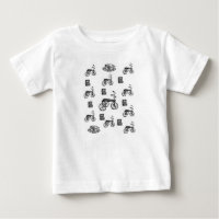 T-shirt bébé victorien