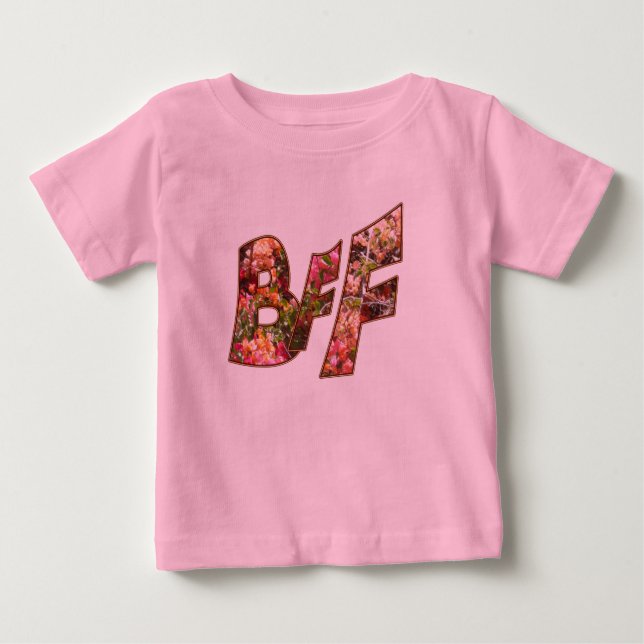 T-shirt Pour Bébé T-shirt BFF bébé personnalisable (Devant)