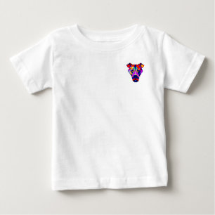 T-shirt Pour Bébé T-shirt blanc bébé poche Alexander's Dog