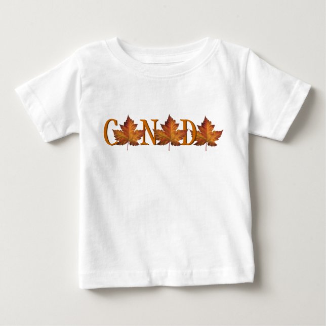 T-shirt Pour Bébé T-shirt Canada bébé Souvenir Canada Tee - shirt bé (Devant)