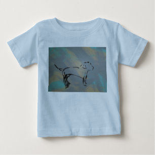 T-shirt Pour Bébé T-shirt Chien Bébé Jersey fin