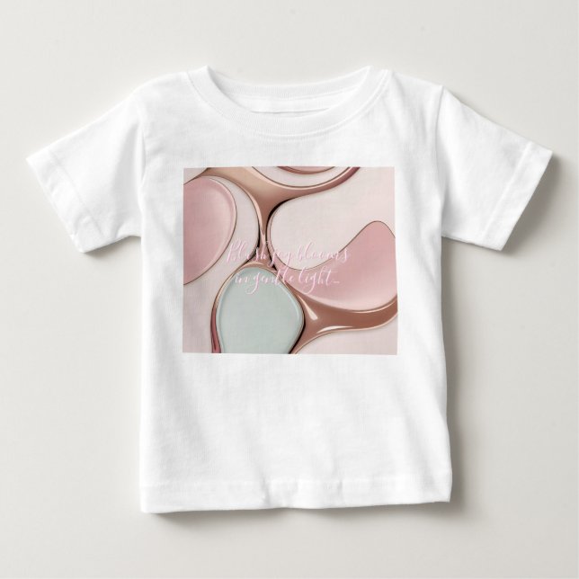 T-shirt Pour Bébé T-shirt classique bébé avec graphique stylé (Devant)