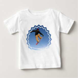 T-shirt Pour Bébé T-shirt de bébé de grippage de queue de surf des