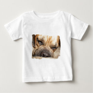 T-shirt Pour Bébé T-shirt de bébé de mastiff de sommeil