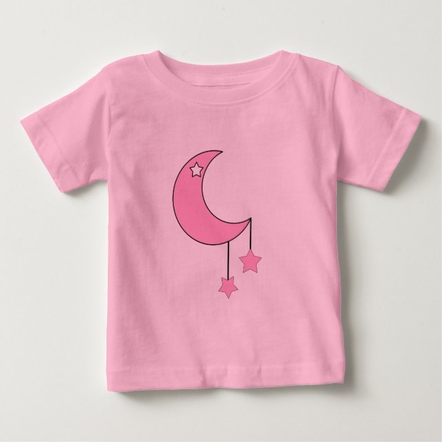 T-shirt Pour Bébé T-shirt de bébé de Moonbeam (Devant)