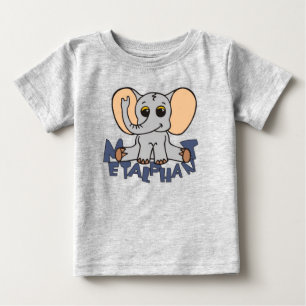 T-shirt Pour Bébé T-shirt de bébé d'éléphant de Metalphant