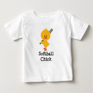 T-shirt Pour Bébé T-shirt de douille de bébé de poussin du base-ba