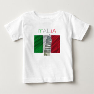 T-shirt Pour Bébé T-shirt de l'Italie de bébé