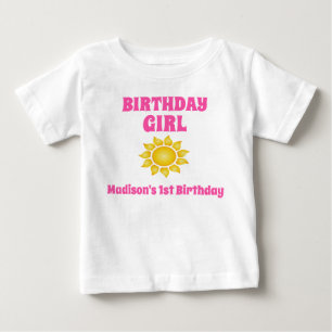 T-shirt Pour Bébé T-shirt de naissance Sunshine Enfant Bébé