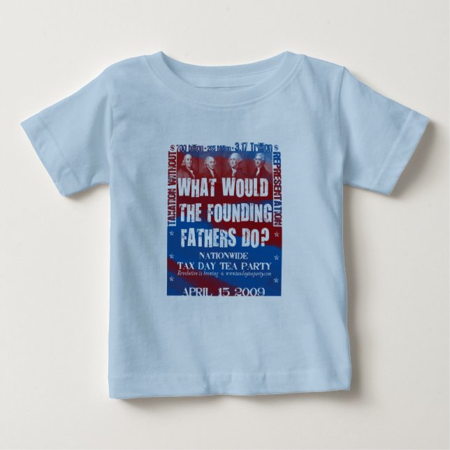 T-shirt Pour Bébé T-shirt de thé de bébé (Devant)