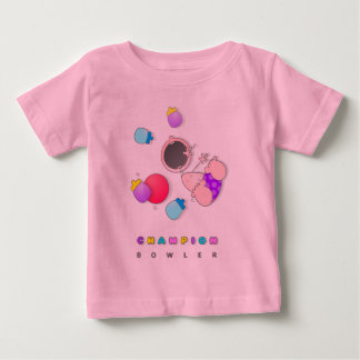 T-shirt Pour Bébé T-shirt drôle de bébé de bowling