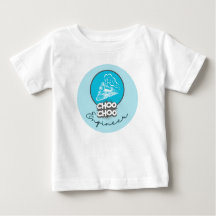 T-Shirt Enfant Ingénieur du Train Bleu Bébé Choo C