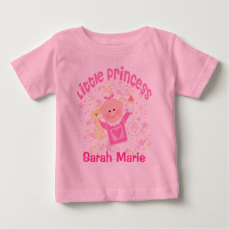 T-shirt Pour Bébé T-shirt fille bébé / bébé - Personnaliser Nom Text