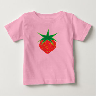 T-shirt Pour Bébé T-shirt fraise bébé