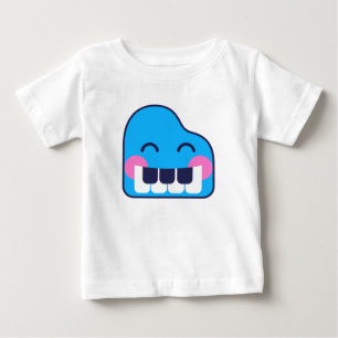 T-shirt Pour Bébé T-shirt heureux de bébé de piano de Twink