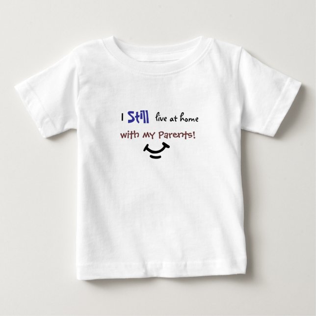 T-shirt Pour Bébé T-shirt idiot de bébé (Devant)