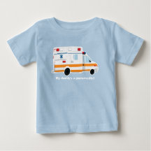 T-shirt mignon d'ambulance - bébé - enfant en bas
